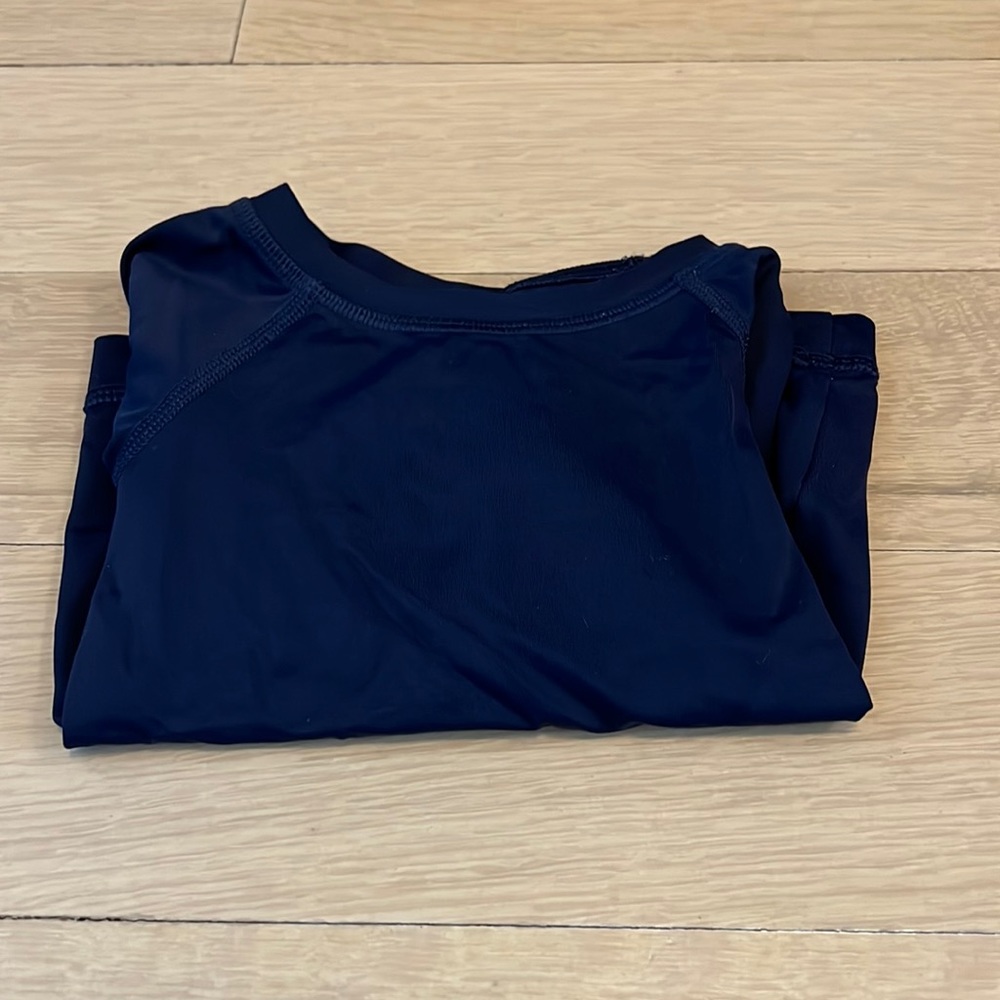 Hanna Andersson navy rash guard size 70